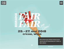 Tablet Screenshot of fairfair.at